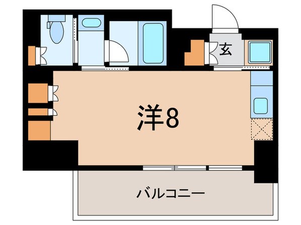 ルフォンプログレ品川大井の物件間取画像